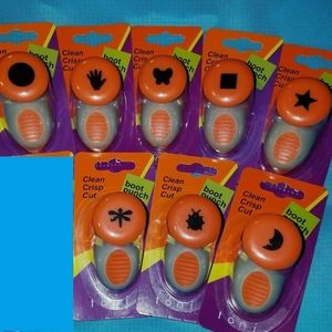 Set of 8 Craft Paper Punches